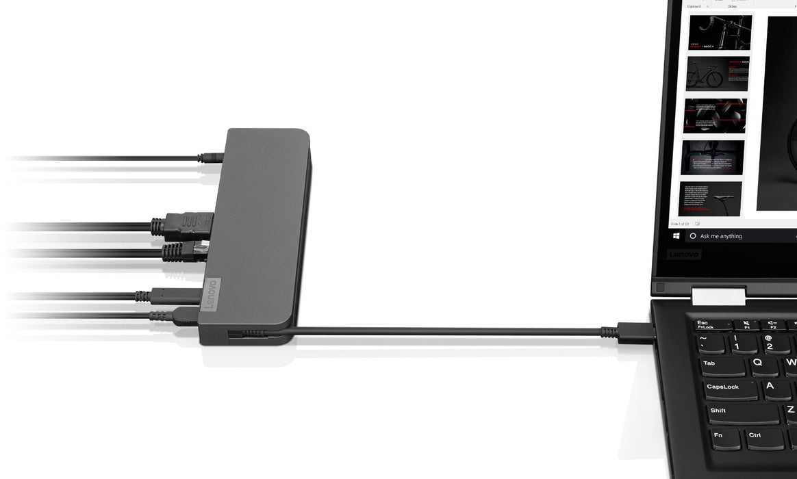 EAN 0193386926023 - Lenovo 40AU0065UK base para portátil y replicador de puertos Alámbrico USB 3.2 Gen 1 (3.1 Gen 1) Type-C N imagen 3