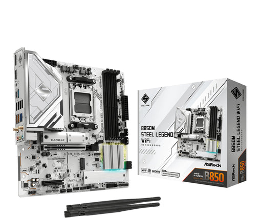 EAN 4711581490499 - Asrock B850M Steel Legend WiFi AMD B850 Zócalo AM5 micro ATX imagen 1