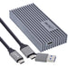 EAN 4043718342143 - InLine 00031J caja para disco duro externo Caja externa para unidad de estado sólido (SSD) Gris M.2 imagen 1