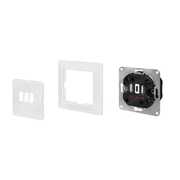 EAN 4052792061376 - LogiLink PA0254 toma de corriente 2 x USB A + 1 x USB C Blanco imagen 4