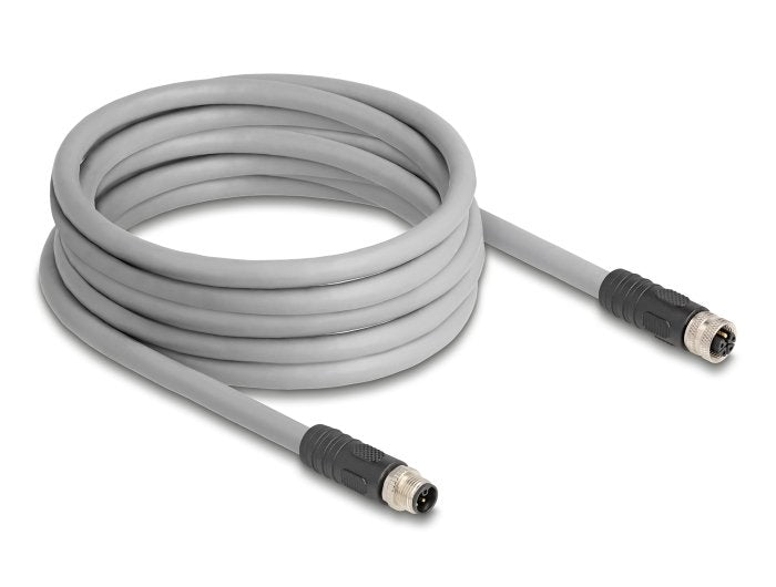 EAN 4043619805419 - DeLOCK 80541 cable para sensor y actuador 5 m RST M12 Gris imagen 1