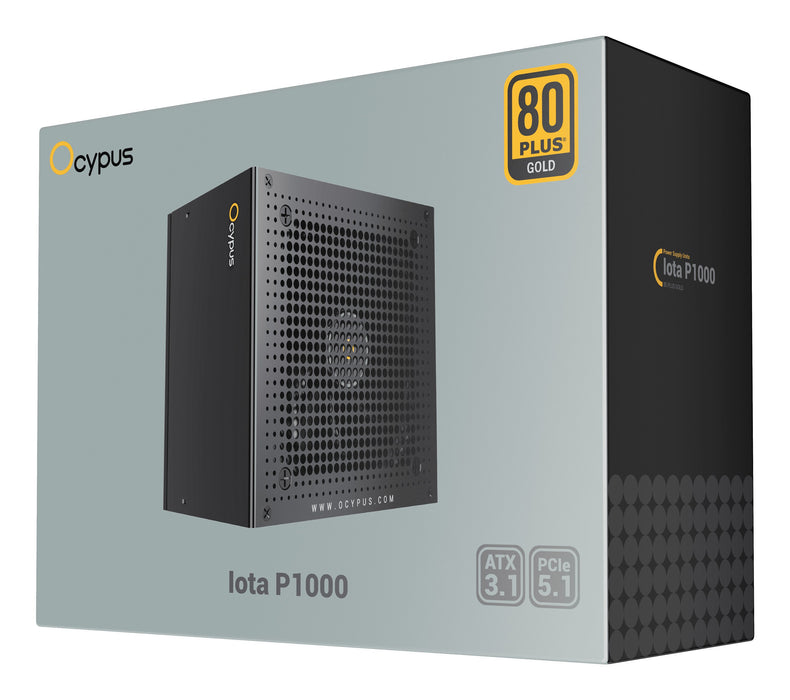EAN 6977414880679 - Ocypus Iota P1000 unidad de fuente de alimentación 1000 W 24-pin ATX ATX Negro imagen 6
