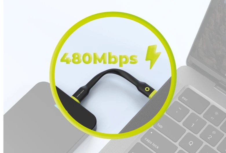 EAN 8594215994015 - Mobile Origin COMC-USBC-BLK cable USB 0,1 m 0,48 Gbit/s 60 W Negro imagen 10