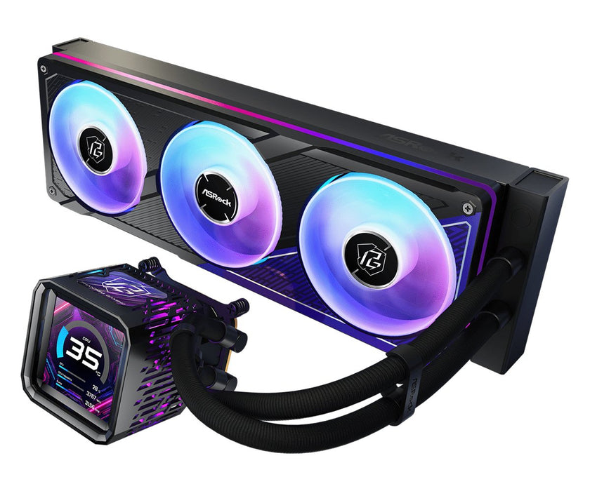 EAN 4711581492455 - Asrock Phantom Gaming 360 LCD Procesador Kit de refrigeración líquida 12 cm Negro imagen 2