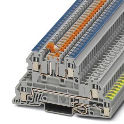 EAN 4046356644020 - Phoenix Contact UTI 2.5-PE/L/NTB bloque de terminales Gris imagen 1