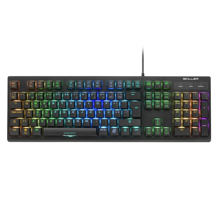 EAN 4044951032471 - Sharkoon SKILLER SGK30 teclado Juego USB QWERTY Portugués Negro imagen 1