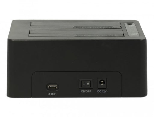 EAN 4043619639571 - DeLOCK 63957 base de conexión para disco duro USB 3.2 Gen 2 (3.1 Gen 2) Type-C Negro imagen 2