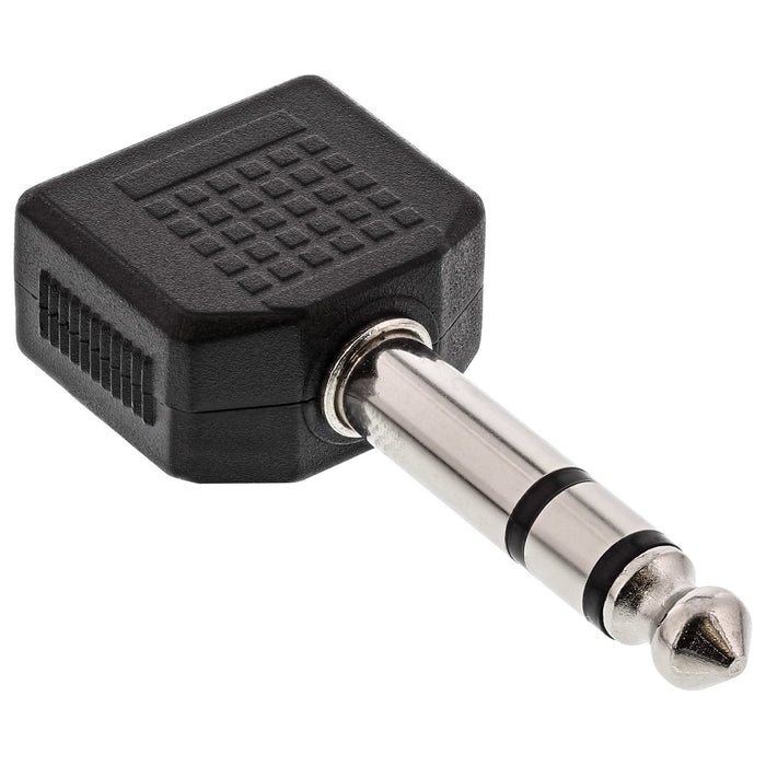 EAN 4043718031016 - InLine 99304 cambiador de género para cable 3.5mm jack female 2x3.5mm Negro imagen 2