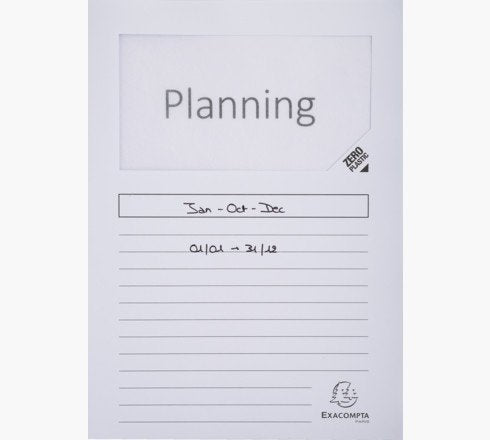 EAN 3130630501107 - Exacompta 50110E carpeta Caja de cartón Blanco A4 imagen 2