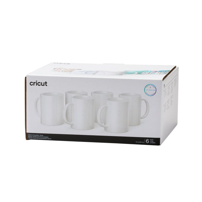 EAN 0093573195372 - Cricut Blank tazón Blanco Universal 6 pieza(s) imagen 2