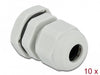 EAN 4043619601950 - DeLOCK 60195 sujetacables Gris Plástico 10 pieza(s) imagen 1