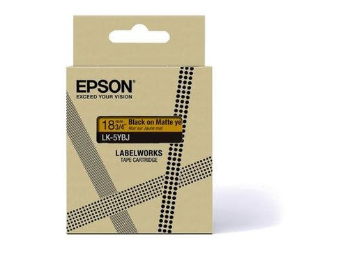 EAN 8715946713649 - Epson C53S672075 cinta para impresora de etiquetas Negro sobre amarillo imagen 2