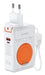 EAN 4252011910830 - 4smarts 541384 batería externa Polímero de litio 10000 mAh Cargador inalámbrico Naranja, Blanco imagen 3