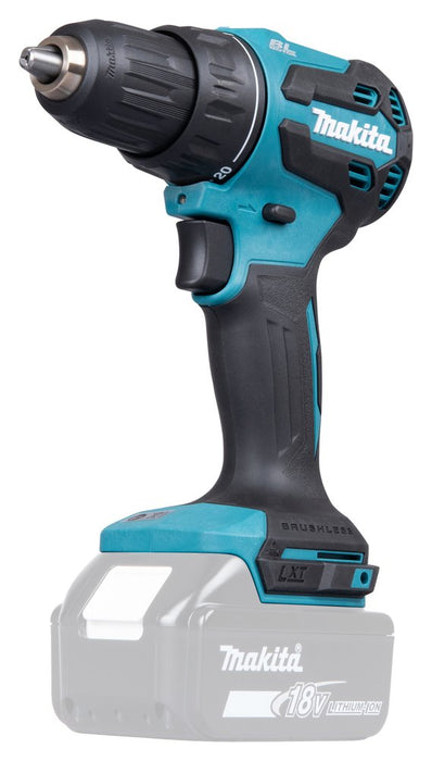EAN 197050009845 - Makita DDF490Z taladro 1900 RPM Sin llave 1,7 kg Azul, Negro imagen 10