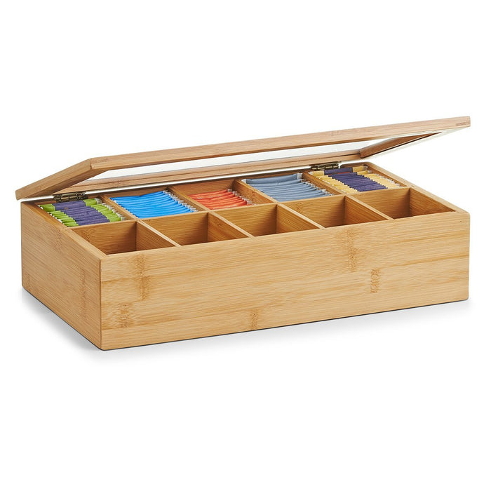 EAN 4003368253619 - Zeller Present 25361 caja para té Acrílico, Bamboo imagen 2