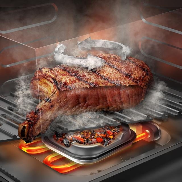 EAN 8435771925412 - Cecotec Cecofry&Grill Smokin'Prime 8500 Sencillo 8,5 L Independiente 2300 W Freidora de aire caliente Neg imagen 6