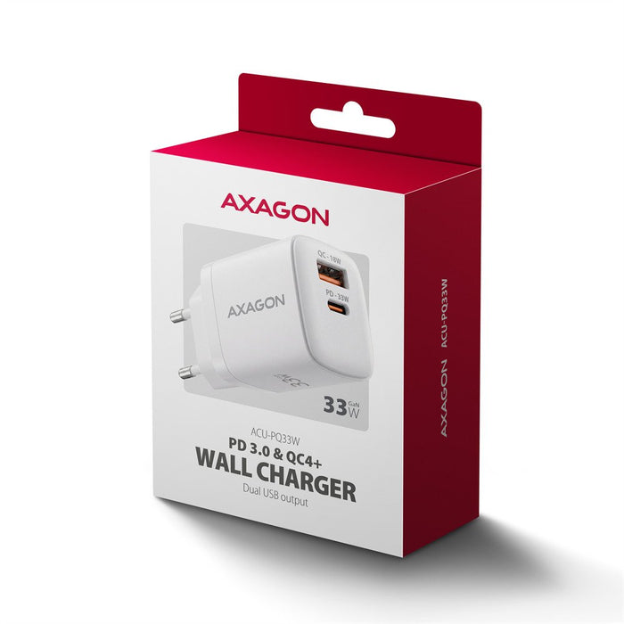 EAN 8595247910288 - Axagon ACU-PQ33W cargador de dispositivo móvil Universal, Tableta, Teléfono móvil, Batería portátil, Smar imagen 12
