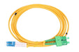 EAN 5903148912332 - Extralink EX.12332 Cable de fibra óptica e InfiniBand 0,5 m FTTH Amarillo imagen 1