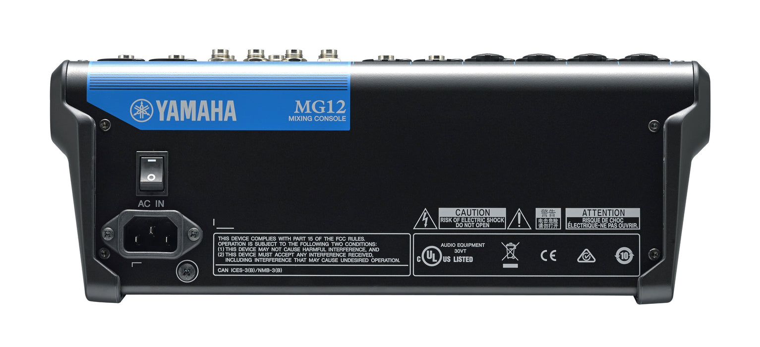 EAN 4957812553940 - Yamaha MG12 mezclador DJ 12 canales imagen 3