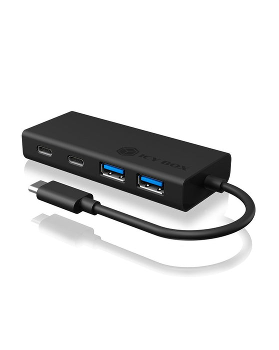 EAN 4250078168935 - ICY BOX IB-HUB1426-CPD USB 3.2 Gen 1 (3.1 Gen 1) Type-C 5000 Mbit/s Negro imagen 2