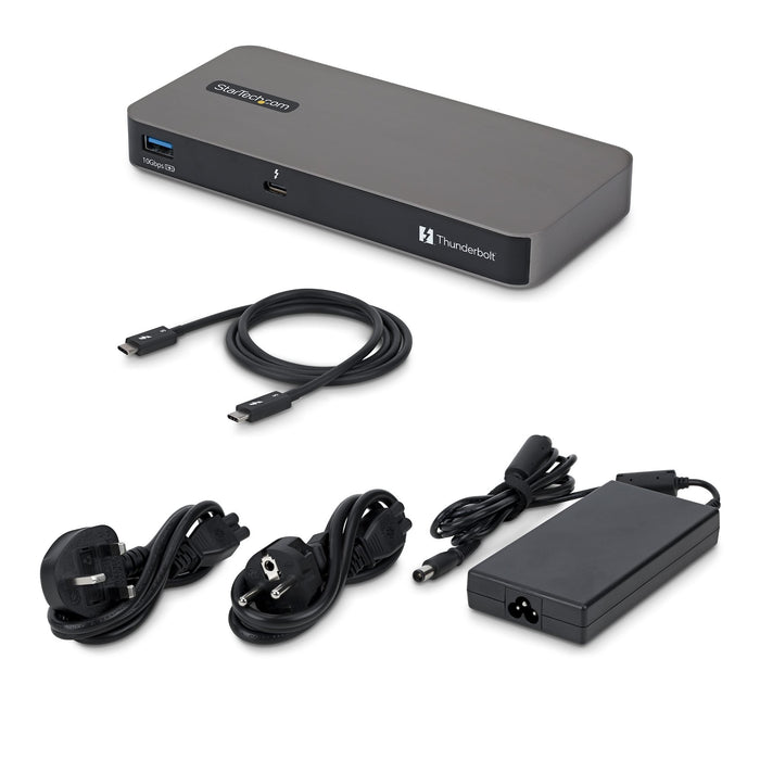 EAN 65030925709 - StarTech.com 303UE-TB5-HUB hub de interfaz Thunderbolt 5 80 Mbit/s Gris imagen 5