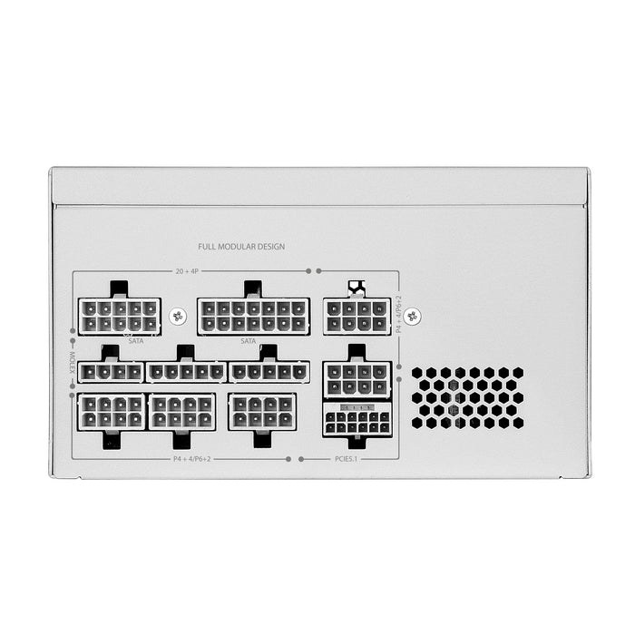 EAN 8435693115533 - Mars Gaming MPT1000W unidad de fuente de alimentación 1000 W 24-pin ATX ATX Blanco imagen 5