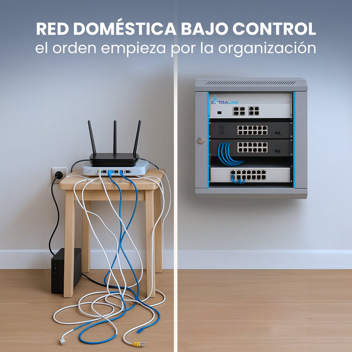 EAN 5902560368567 - Extralink EX.8567 armario rack Bastidor de pared imagen 8