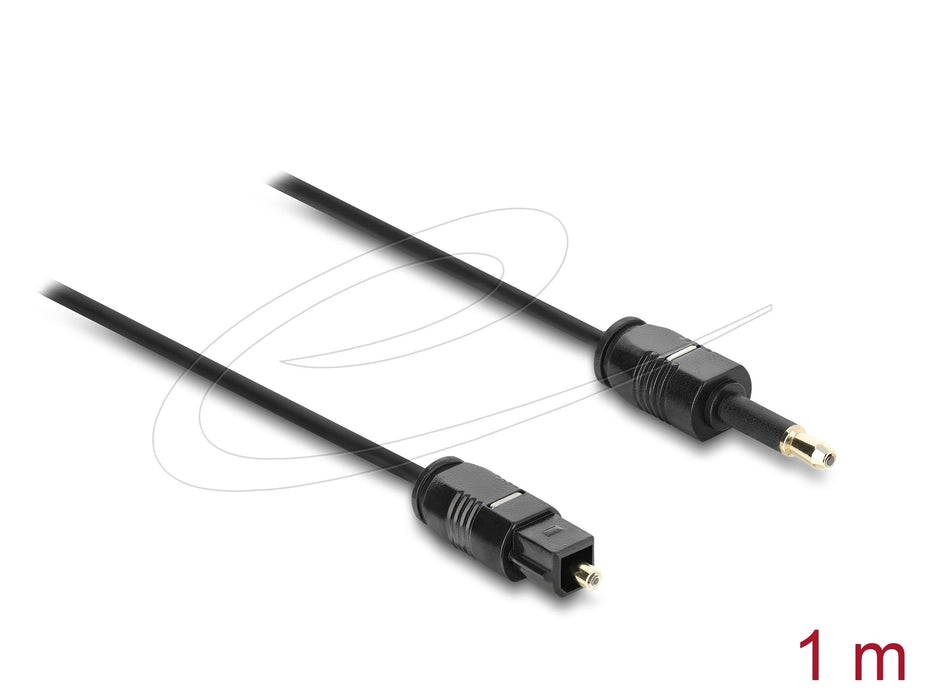 EAN 4043619849697 - DeLOCK 84969 cable de audio 1 m Toslink Mini-TOSLINK Negro imagen 1