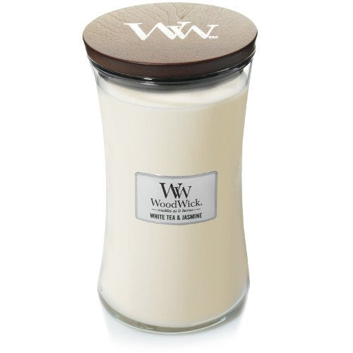 EAN 5038581056586 - WoodWick White Tea & Jasmine vela Otro Jazmín, Té Blanco 1 pieza(s) imagen 1