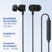EAN 8435364320211 - iggual IGG320211 auricular y casco Alámbrico Dentro de oído Llamadas/Música USB Tipo C Negro imagen 5