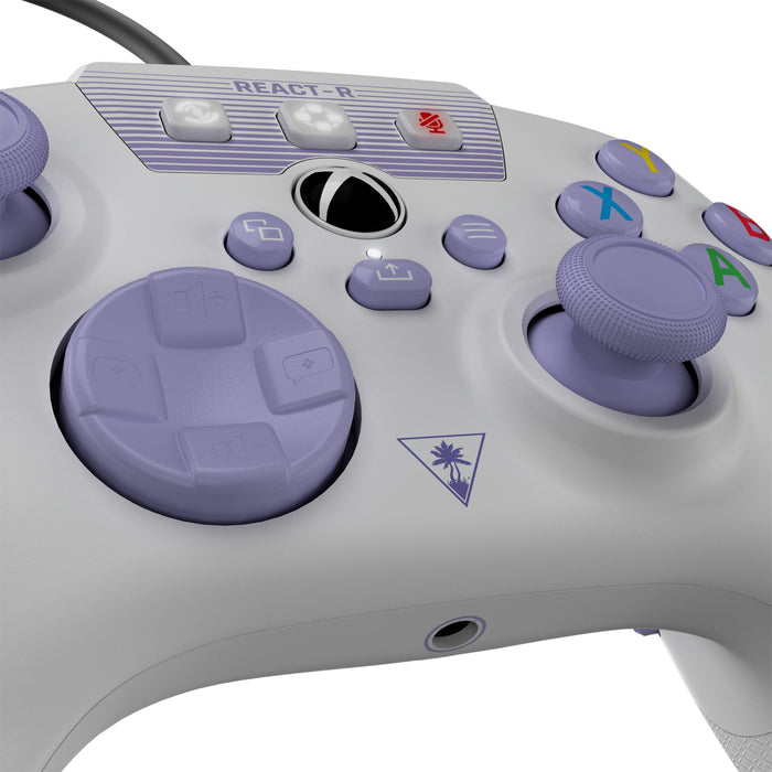 EAN 0731855007332 - Turtle Beach REACT-R Púrpura, Blanco USB Gamepad Analógico/Digital PC, Xbox One, Xbox Series S, Xbox Seri imagen 5
