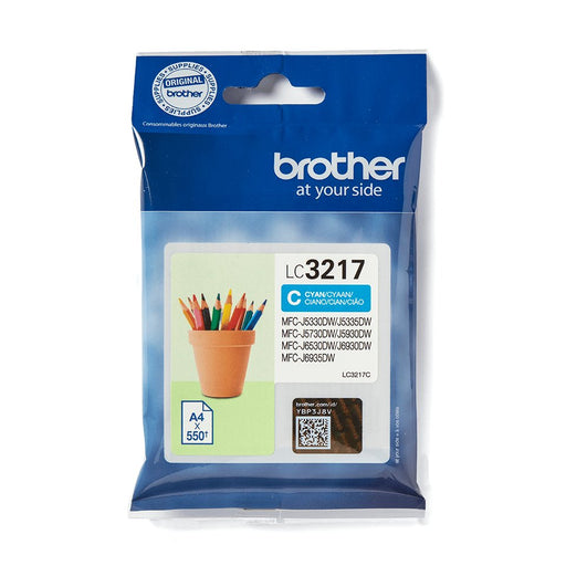 EAN 4977766762120 - Brother LC3217C cartucho de tinta 1 pieza(s) Original Cian imagen 1