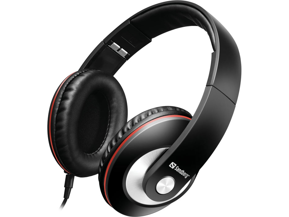 EAN 5705730125867 - Sandberg 125-86 auricular y casco Auriculares Alámbrico Diadema Llamadas/Música Negro imagen 1