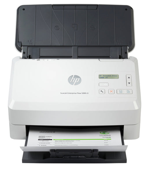 EAN 0193905029969 - HP ScanJet Enterprise Flow 5000 s5 Escáner alimentado con hojas 600 x 600 DPI A4 Blanco imagen 1