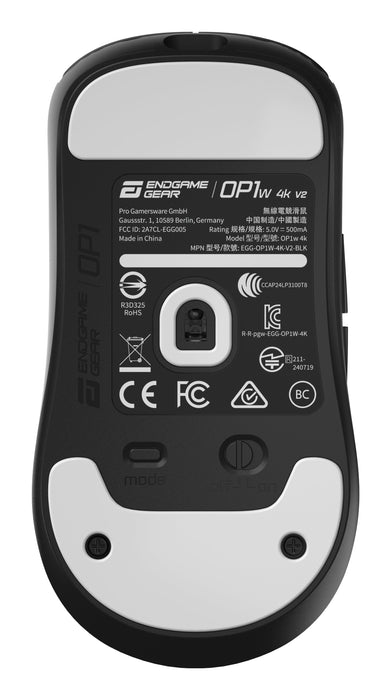 EAN 4251442513214 - Endgame Gear OP1W 4K V2 ratón Juego Mano derecha RF Wireless + USB Type-A Óptico 30000 DPI imagen 8