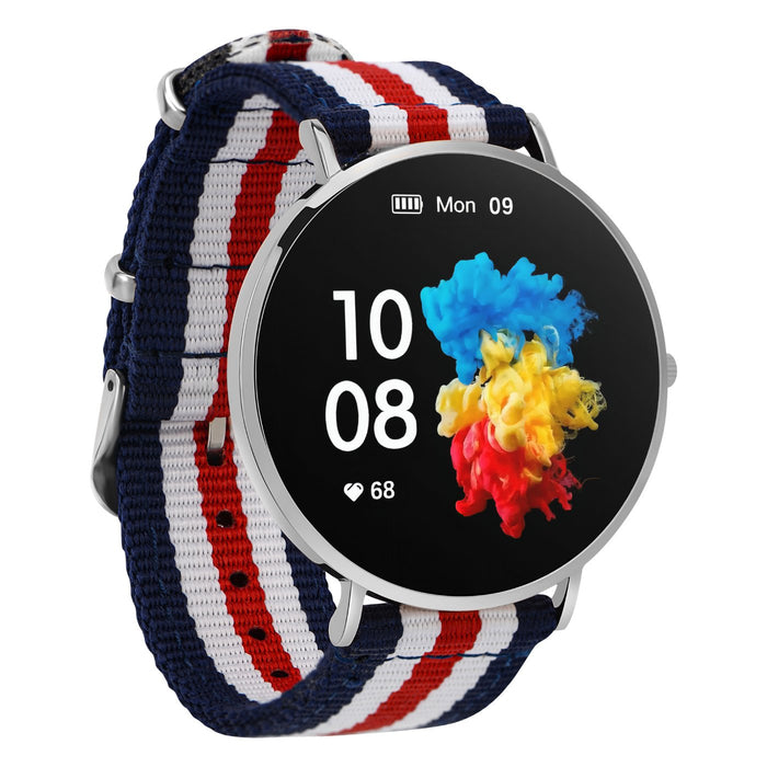 EAN 5904238484531 - Garett Electronics Verona 3,3 cm (1.3") AMOLED Digital 360 x 360 Pixeles Pantalla táctil Plata imagen 2