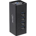 EAN 4043718214396 - InLine 35395A hub de interfaz USB 3.2 Gen 1 (3.1 Gen 1) Type-A 5000 Mbit/s Negro imagen 1