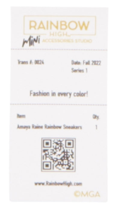 EAN 0035051586074 - Rainbow High Accessories Studio Series 1, S Assortment in PDQ Zapatos de muñeca imagen 45