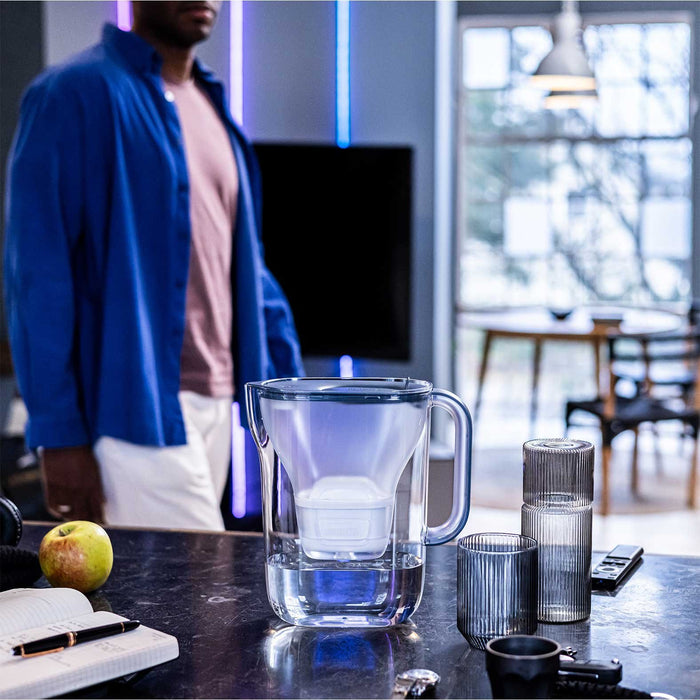 EAN 4006387140809 - Brita Style Essential Filtro de agua para jarra 2,4 L Azul, Transparente imagen 7