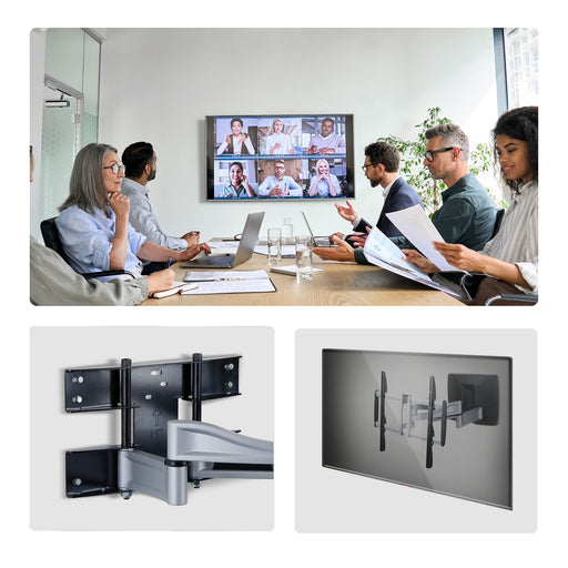 EAN 65030920056 - StarTech.com 100AP1-TV-WALL-MOUNT soporte para TV 2,54 m (100") Negro imagen 2