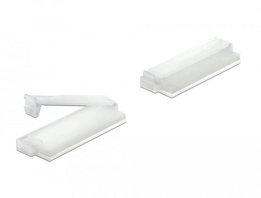 EAN 4043619601820 - DeLOCK 60182 organizador de cables Piso Soporte para cables Transparente 10 pieza(s) imagen 2
