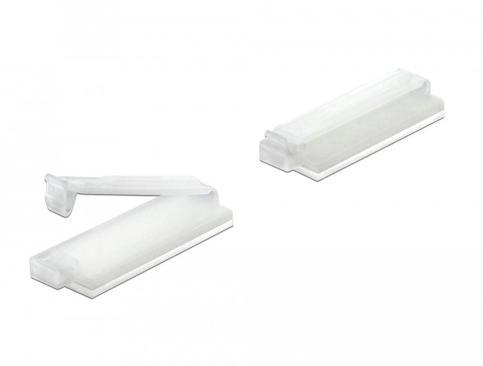 EAN 4043619601820 - DeLOCK 60182 organizador de cables Piso Soporte para cables Transparente 10 pieza(s) imagen 2