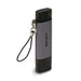 EAN 4002888433358 - Lindy 43335 lector de tarjeta USB 3.2 Gen 1 (3.1 Gen 1) Type-A/Type-C Negro, Gris imagen 1