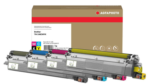EAN 4250164913937 - AgfaPhoto Tintenpatronen cartucho de tóner Compatible Negro, Cian, Magenta, Amarillo imagen 1