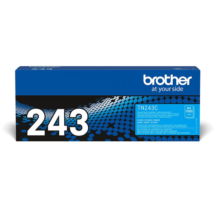 EAN 4977766787512 - Brother TN-243C cartucho de tóner 1 pieza(s) Original Cian imagen 1