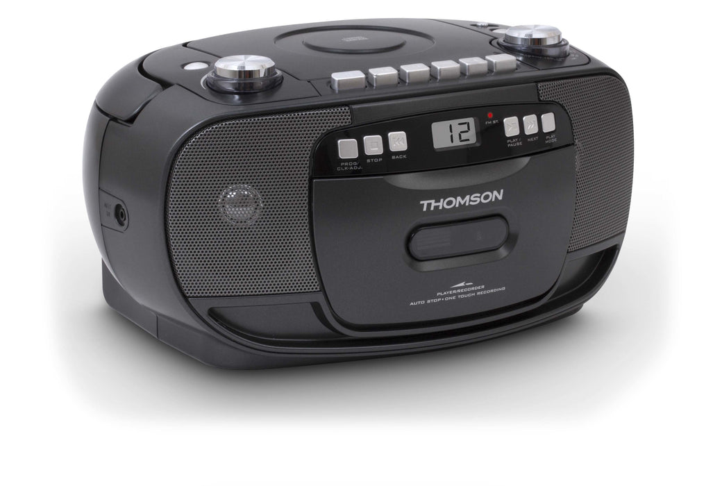 EAN 3499550329032 - Thomson RK200CD sistema estéreo portátil Analógica 2,4 W AM, FM Negro Reproducción MP3 imagen 2