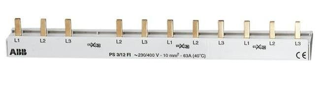 EAN 4016779463706 - ABB PS3/12FI barra colectora 1 pieza(s) 211 mm imagen 1