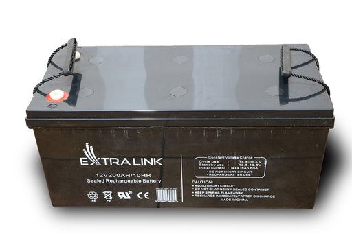 EAN 5902560369793 - Extralink AKUMULATOR BATTERY ACCUMULATOR AGM 12V 200AH - Batterie Sealed Lead Acid (VRLA) imagen 1