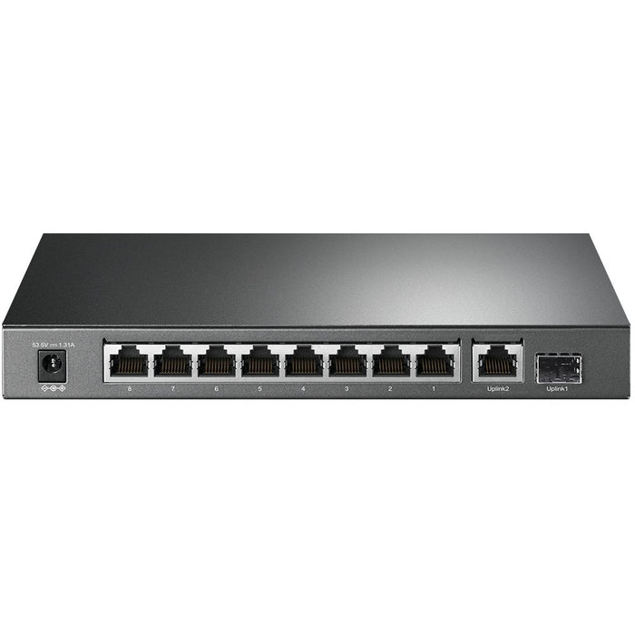 EAN 6935364052980 - TP-Link TL-SG1210P switch No administrado Gigabit Ethernet (10/100/1000) Energía sobre Ethernet (PoE) Gri imagen 2
