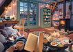 EAN 4005555000501 - Ravensburger Puzzle 1000 pieces - The cozy cabin Puzzle rompecabezas 1000 pieza(s) Arte imagen 2